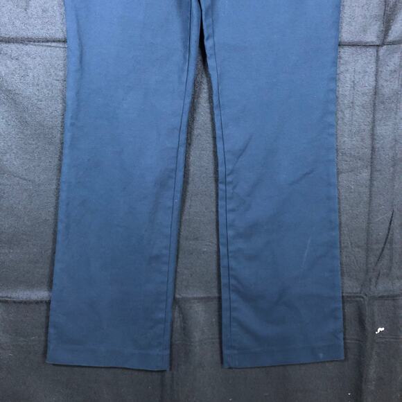 Banana Republic Women Pants Blue Martin Fit Straight Leg Workwear Stretch 6 - Picture 3 of 12